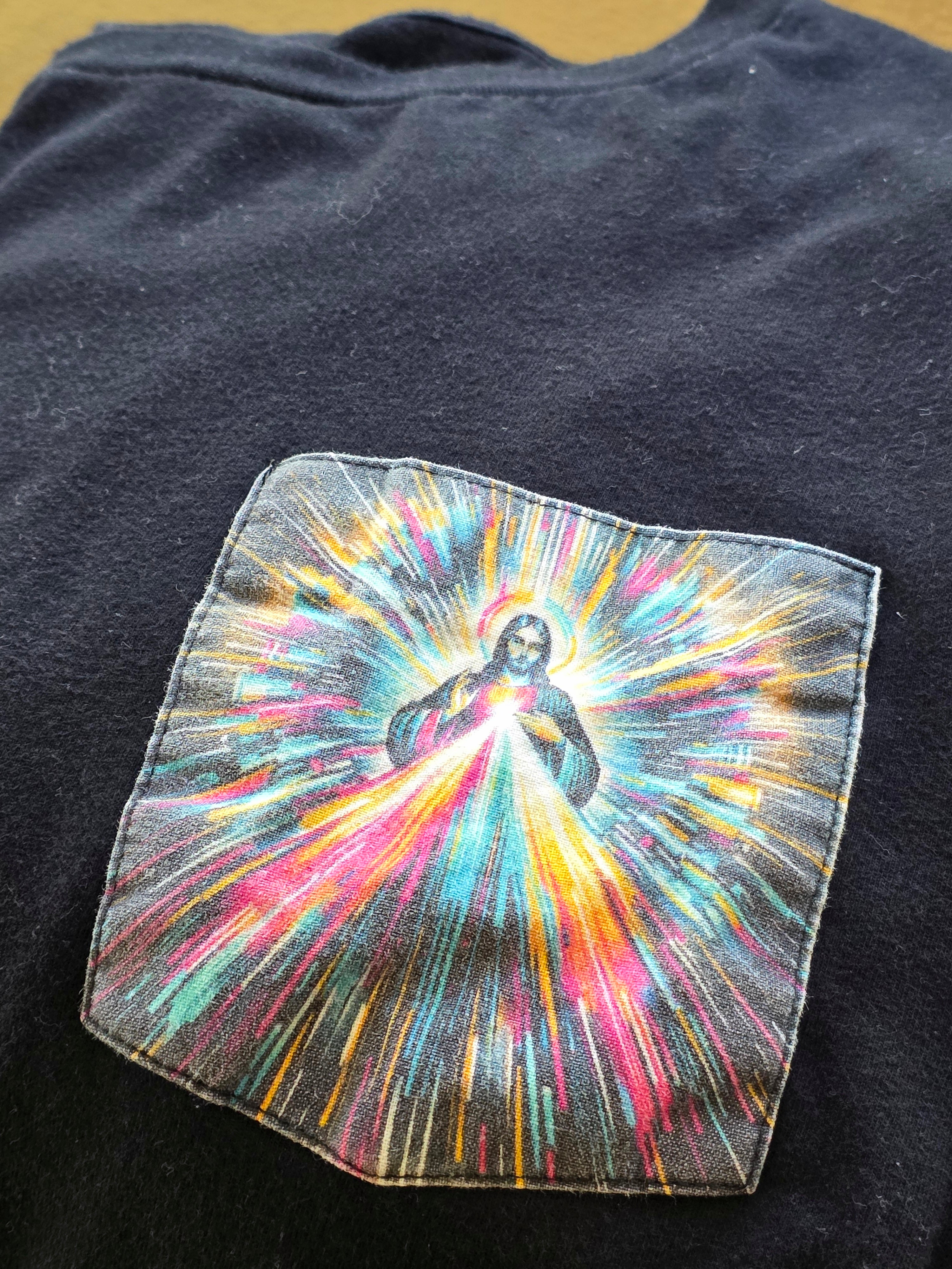 Divine Mercy Pocket T-Shirt