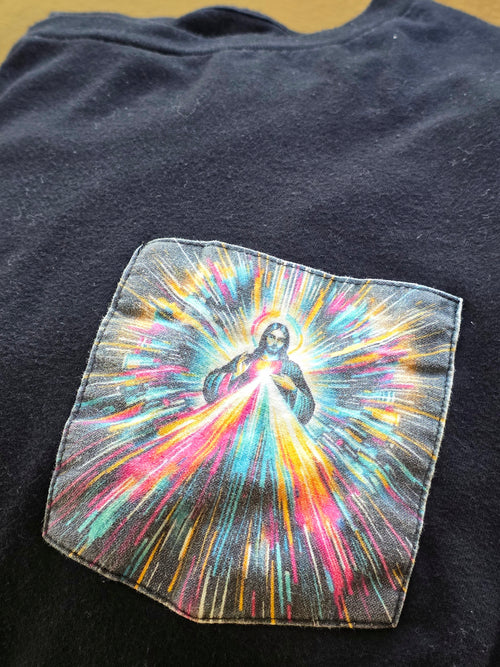 Divine Mercy Pocket T-Shirt